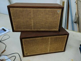 Pair Ar - 4x Acoustic Research Vintage Speakers In