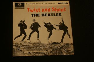 The Beatles Twist And Shout Vinyl Ep.  Gep 8882