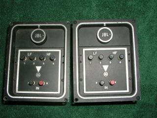 Pair Vintage Jbl Lx10 Crossovers For Le175 Le14a James B.  Lansing
