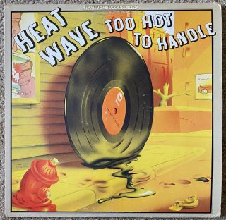 Heatwave Too Hot To Handle Lp W/ " Boogie Nights " 1976 Epic 34761