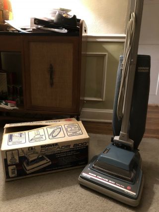 Vintage Hoover Decade 800 Upright Vacuum Model U4501 With Box