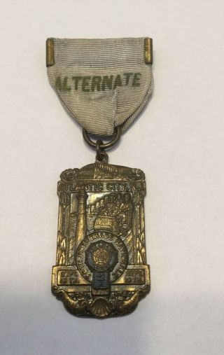 1957 Atlantic City Nj American Legion Alternate Medal Pin 38th Promenade 2326