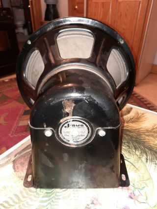 2 Vintage Jensen Electro Dynamic Model A - 12 Field Coil Concert Speakers