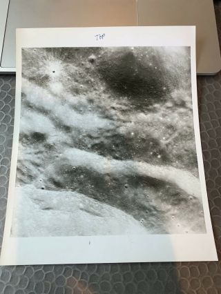 Nasa Press Photo - 1968 Apollo 8 - Moon - Lunar Far Side