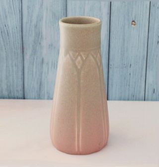 Vintage Rookwood Dusty Rose Pink Arts Crafts Vase Xxv 1824 1920s
