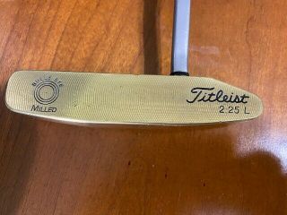 Titleist Bullseye Putter Milled 2.  25l 34 Inch Right Handed Vintage Pre Scotty
