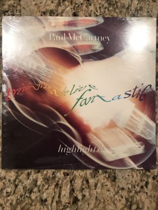The Beatles Paul Mccartney Lp Tripping The Live Fantastic Highlights 1990