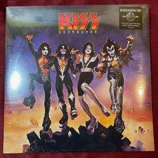 Kiss Destroyer Vinyl Lp 2014 180gram Hype Sticker Remastered Gene Simmons