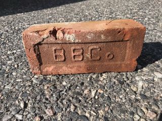 1900 Berlin Brick Co Of Berlin Ct,  Antique Clay Brick,  Recovered In Newport Ri