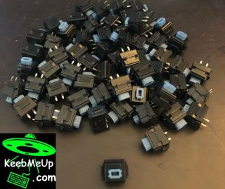 60x Skcm Blue Alps Vintage Clicky Keyboard Switches (ultrasonic Cleaned)