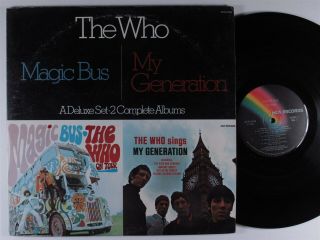 Who Magic Bus/my Generation Mca 2xlp Vg,  Gatefold