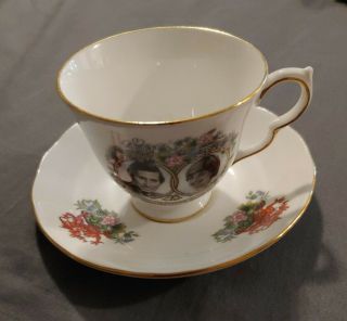 Charles And Diana 1981 Wedding Commemorative Tea Cup And Plate.