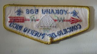 Boy Scouts Of America Yokahu Lodge 506 Flap