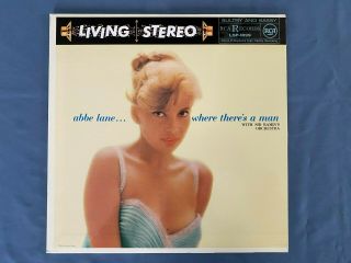 ABBE LANE WITH SID RAMIN WHERE THERE ' S A MAN RCA LSP 1899 JAPAN VINYL 2