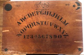 Vintage Ouija Board - Mfg.  Circa 1907 - 1910 Rare