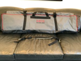 Vintage Burton Snowboards Gray/black/red Board Case Bag Travel Luggage 66 "