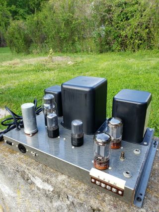 1 - One Heathkit W4 - Am Vintage Mono Amplifier/serviced,  P&p.