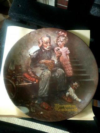 1978 Ltd.  Ed.  Norman Rockwell 8 1/2 " Knowles Heritage 780b Collector Plate