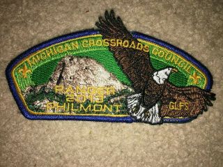 Boy Scout Great Lakes 2013 Philmont Ranger Michigan Crossroads Council Csp Patch