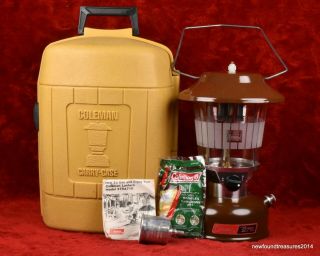Vintage 1981 Coleman 275a710 275 Lantern W Carry - Case & Accessories