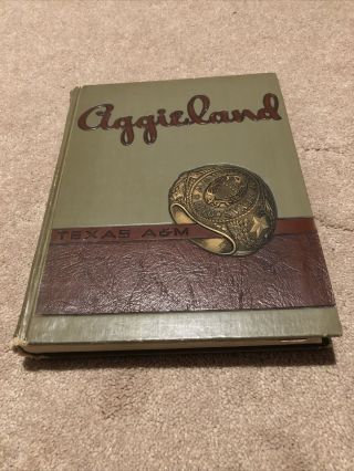1949 ‘the Longhorn’ Texas A&m University Yearbook Annual Aggies