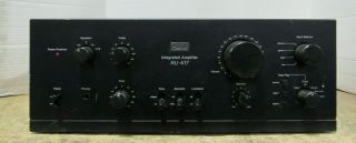 Vintage Sansui Au - 417 Integrated Stereo Amplifier 65w Per Channel Parts/repair