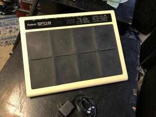 Vintage Roland Spd - 8 Total Percussion Pad Drum Trigger Synth Pad