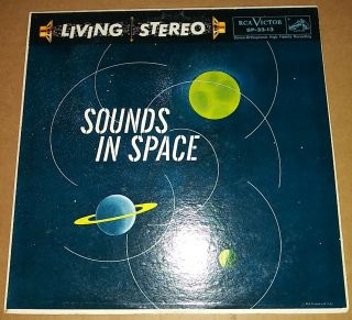 Sounds In Space Lp 1958 Rca Victor Lena Horne Glenn Miller Ken Nordine Vg,