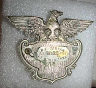 Vintage Obsolete 1970’s River Oaks Police Department Badge 2