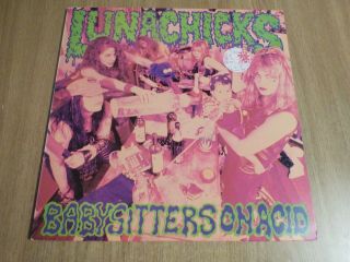 Lunachicks - Babysitters On Acid,  Booklet,  Inner - Uk A1/b1 -