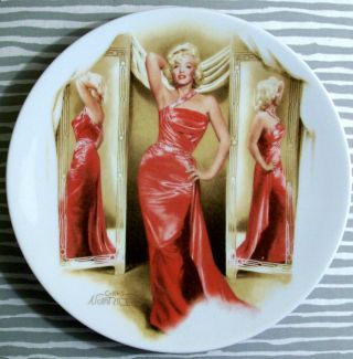 Marilyn Monroe 1992 Collector Plate How To Marry A Millionaire Delphi Bradford