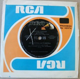 Sylvie Vartan 45 Promo Sung In Spanish 1979 I Don`t Want The Night To End