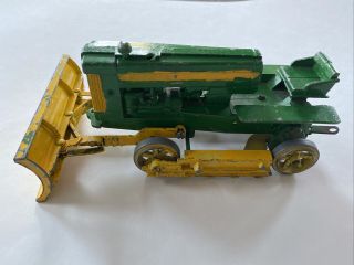 1/16 Vintage Restored John Deere 420 Bulldozer Crawler Tractor Diecast By Ertl