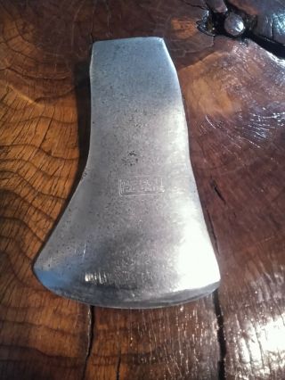 Vintage Plumb Single Bit Axe,  Hatchet Head,  1 Lb 12 Oz