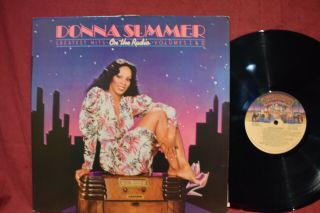 Donna Summer Greatest Hits On The Radio Volumes 1 & 2 Dbl Lp W/poster
