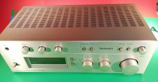 Vintage And Technics Stereo Integrated Dc Amplifier Su - 8055 Vgc