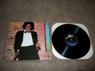 Michael Jackson Off The Wall Lp (1979) Pe 35745 Gatefold - Vg,  Vinyl
