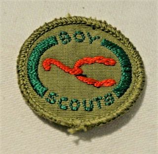 Red Spur Boy Scout Horseman Proficiency Award Badge Brown Back Troop Small $1