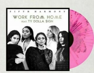 Fifth Harmony - Work From Home Ty Dolla Sign Exclusive Pink Splatter Vinyl Lp