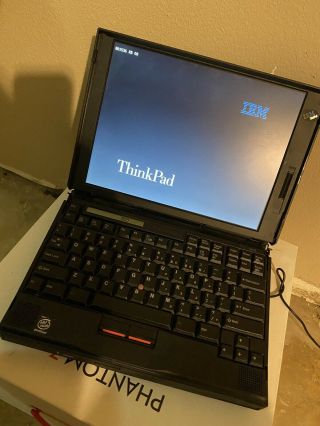 Vintage IBM ThinkPad 760XL Notebook Laptop Type 9547 With Charger Needs Win98 2