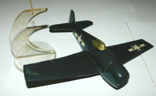 Vintage Topping Models Grumman F6F Hellcat WW2 Fighter Plane Model 2