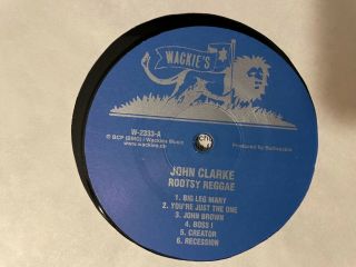 John Clarke Rootsy Reggae Wackies W - 2333B 2