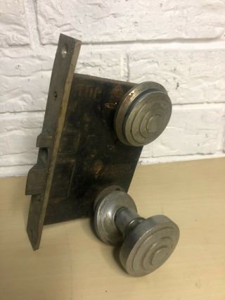 Antique Vintage Sargent & Co Mortise Door Lock Yale Key Latch S5