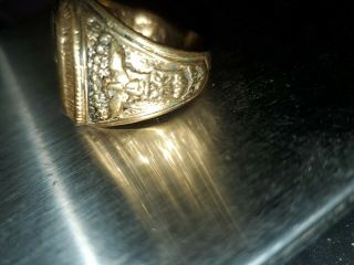Vintage Knights of Columbus men ' s ring 14 gram ring 2