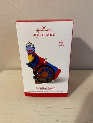Hallmark The Muppet Show Ornament Magic The Great Gonzo