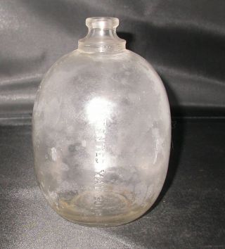 Antique 1916 Glass? Toilet Bowl Tank Float Ball