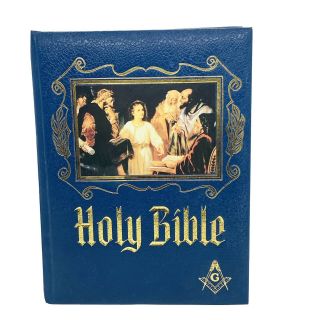 Masonic Holy Bible Master Edition 1988 Heirloom Red Letter Edition