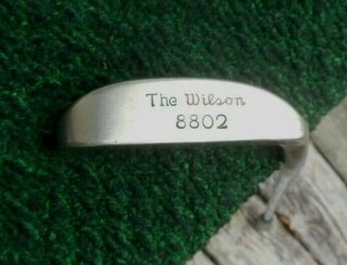 Vintage The Wilson 8802 Putter Left Handed