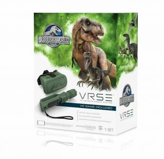 Jurassic World Vrse Virtual Reality Headset Game