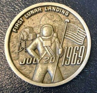 Balfour Apollo 11 First Lunar Landing July 20,  1969 Commemorative Medal